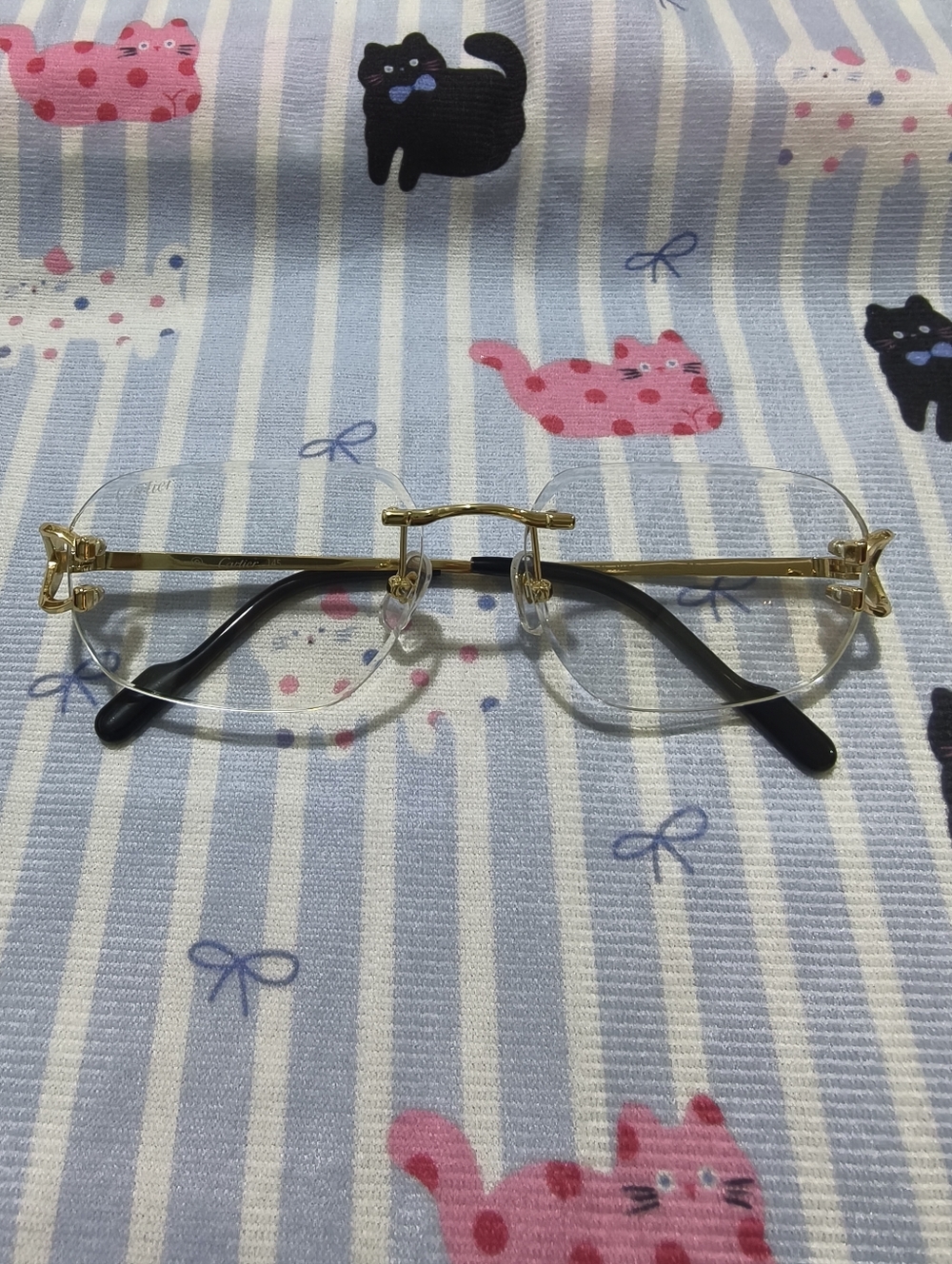 Cartier Rimless Glasses - Picture 2 of 10